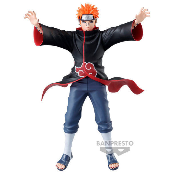 Figurine Naruto Shippuden Pain Vibration Star de 17 cm vue de face, détails précis et couleurs fidèles