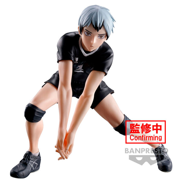 Figurine Shinsuke Kita Haikyu!! vue de face avec détails précis et couleurs vives