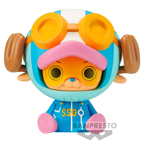Figurine Chopper Egghead One Piece BANPRESTO vue de face avec détails précis