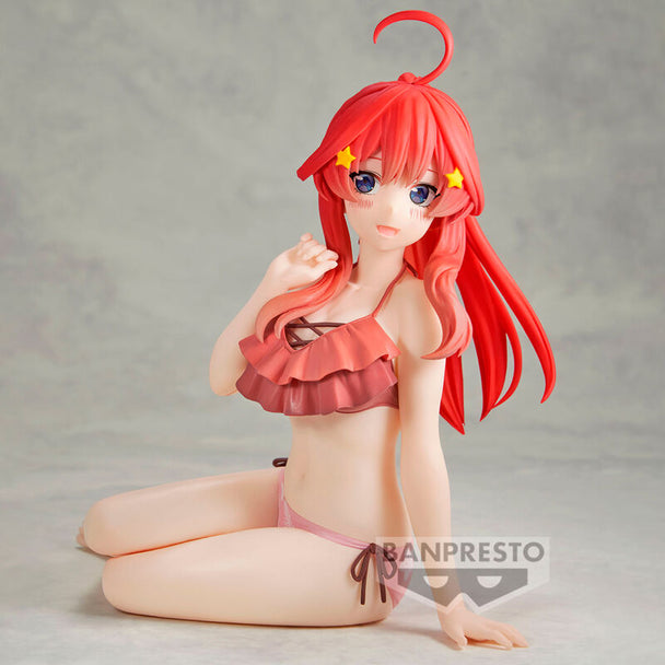 Figurine Itsuki Nakano BANPRESTO 12cm en pose dynamique sur fond neutre