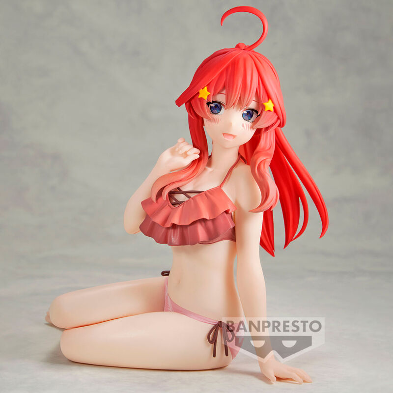 Figurine Itsuki Nakano BANPRESTO 12cm en pose dynamique sur fond neutre