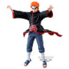 Vue latérale de la figurine Pain Vibration Star Naruto Shippuden de 17 cm, mettant en avant la qualité BANPRESTO