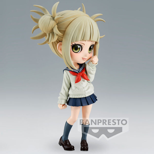 Profil gauche de la figurine Himiko Toga Q Posket montrant la qualité des finitions BANPRESTO