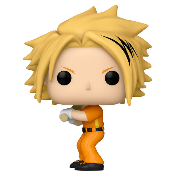 Figurine Funko POP Denki Kaminari de My Hero Academia en vinyle de 9 cm, vue de face avec détails précis