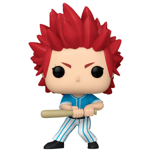 Figurine Funko POP Eijiro Kirishima de My Hero Academia en vinyle, hauteur 9 cm, présentée dans sa boîte cadeau