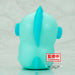 Vue rapprochée du visage expressif de la figurine Hangyodon Sanrio Sofvimates 11 cm