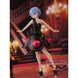Vue arrière de la figurine Rem Morning Star montrant les détails de la robe et des cheveux