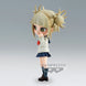 Vue arrière de la figurine Himiko Toga Q Posket mettant en valeur la coiffure et les accessoires