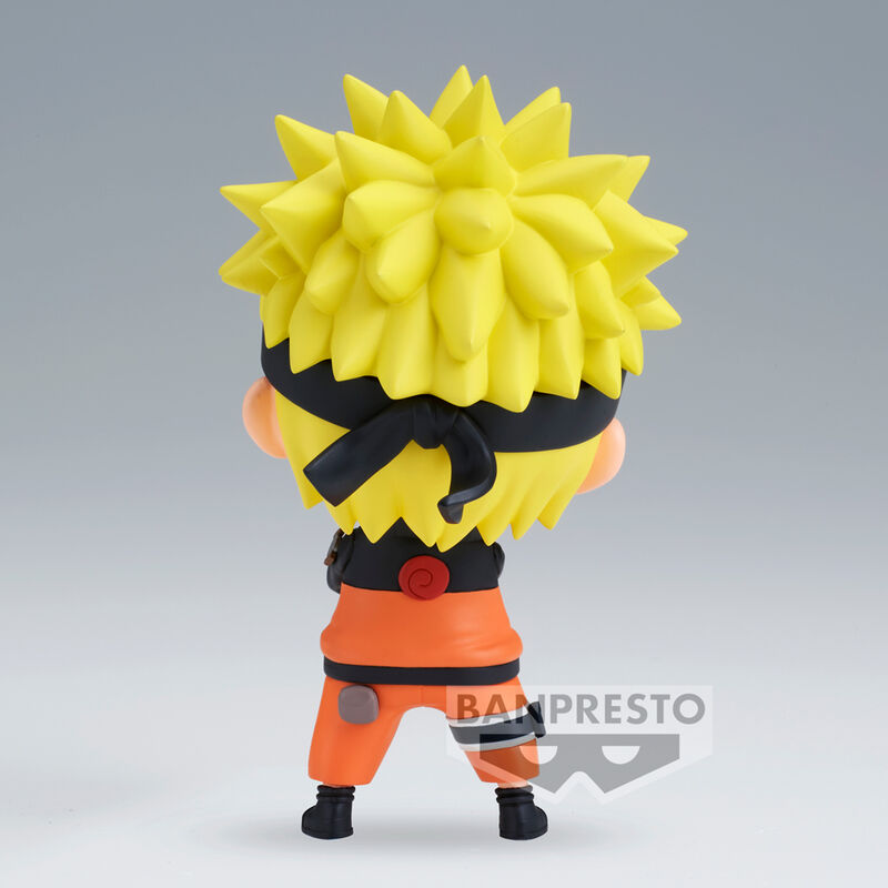 Image de la figurine Naruto Uzumaki 10cm montrant les finitions et la peinture détaillée