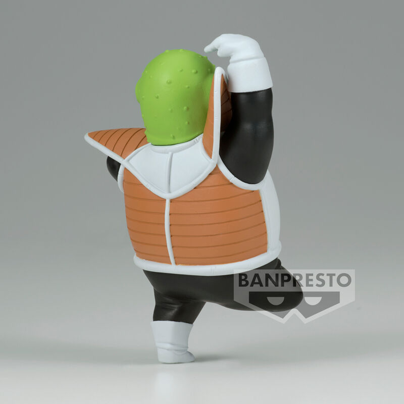 Vue latérale de la figurine Guldo de la Ginyu Force, 8 cm, pour collection.