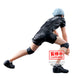Zoom sur le visage expressif de la figurine Shinsuke Kita Haikyu!! par BANPRESTO