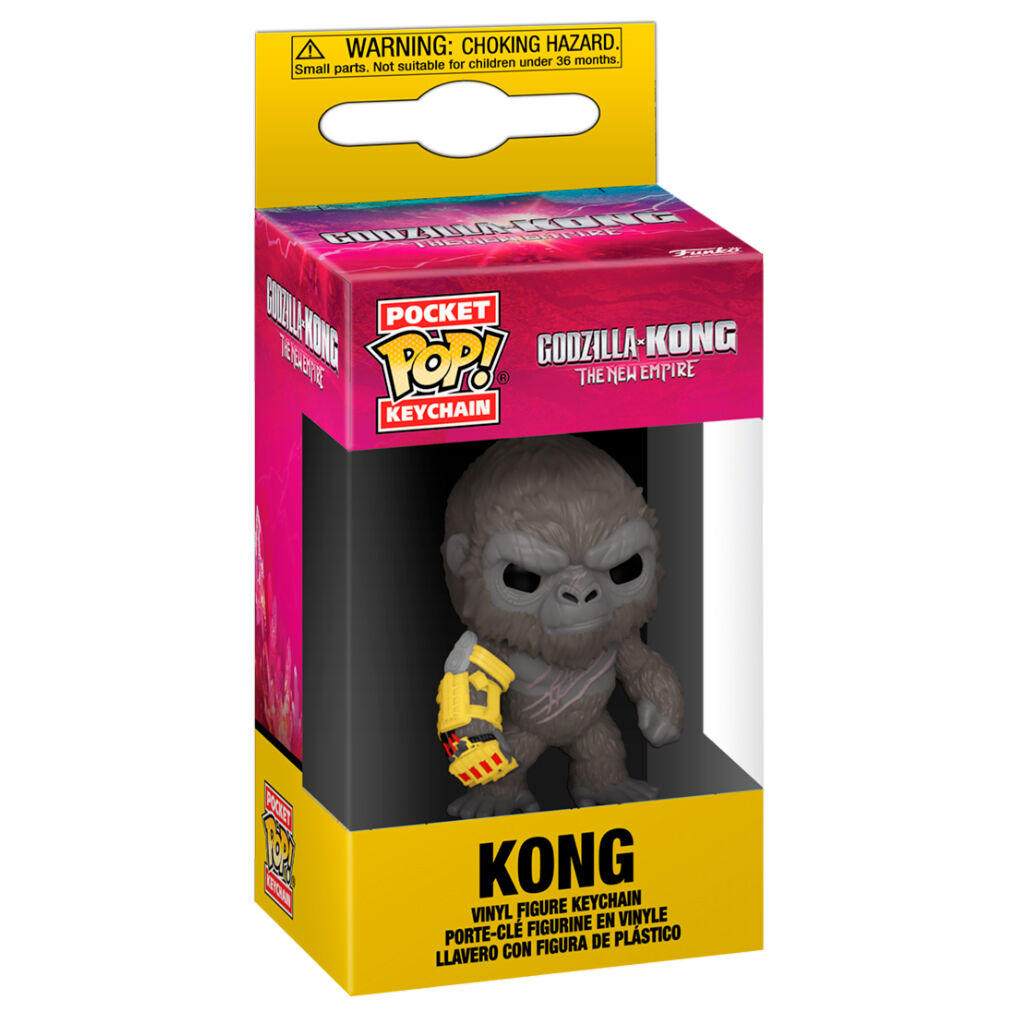 Figurine Funko POP Keychain Kong The New Empire de 9 cm avec détails précis et boîte d'exposition