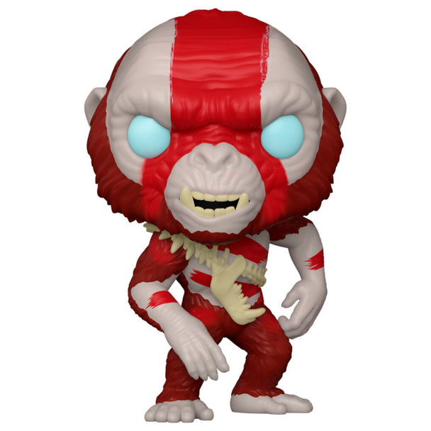 Figurine Funko POP Skar King de Godzilla vs Kong, vinyle 9 cm en boîte cadeau, vue de face détaillée