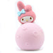 Vue latérale d’une figurine lumineuse Hello Kitty montrant ses composants électroniques