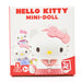 Ensemble de figurines Hello Kitty colorées de 5cm exposées sur une table claire