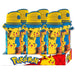 Détail de la gourde Pokémon en aluminium montrant le bouchon sécurisé et la capacité de 600ml