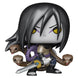 Zoom sur le design imprimé du t-shirt Naruto Shippuden Orochimaru en coton de qualité