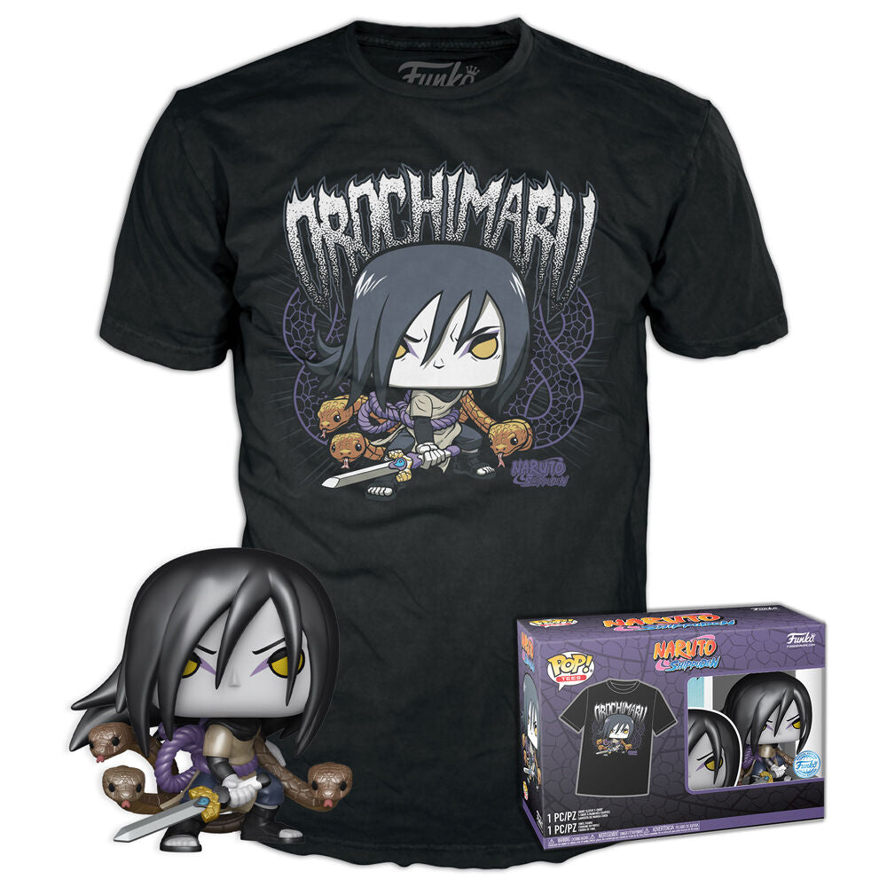 Figurine POP Orochimaru de Naruto Shippuden en détail avec couleurs vives et finition soignée