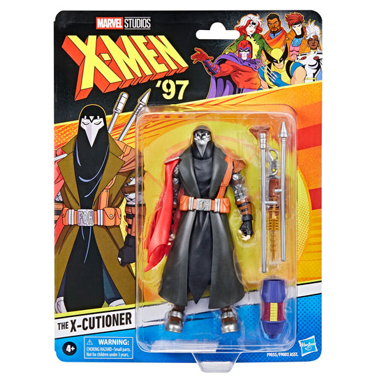 Figurine Marvel X-Men X-Cutioner articulée 15cm vue de face avec accessoires
