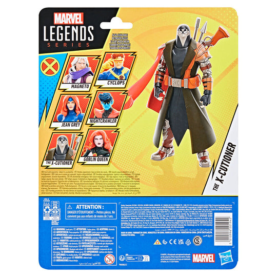Emballage officiel HASBRO de la figurine Marvel X-Men X-Cutioner 15cm