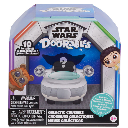 Boîte Doorables Star Wars Galactic Cruisers avec véhicule et figurine surprise pour enfants à partir de 5 ans