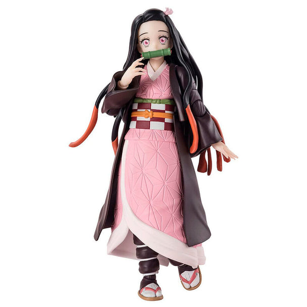 Figurine articulée Tanjiro Kamado de 13 cm en tenue traditionnelle Demon Slayer