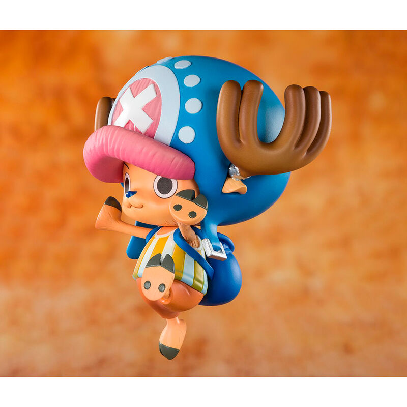 Zoom sur les finitions précises de la figurine Chopper Cotton Candy Lover TAMASHII