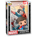 Figurine POP Marvel The Amazing Spider-Man FUNKO vue de face avec détails colorés et design comic cover