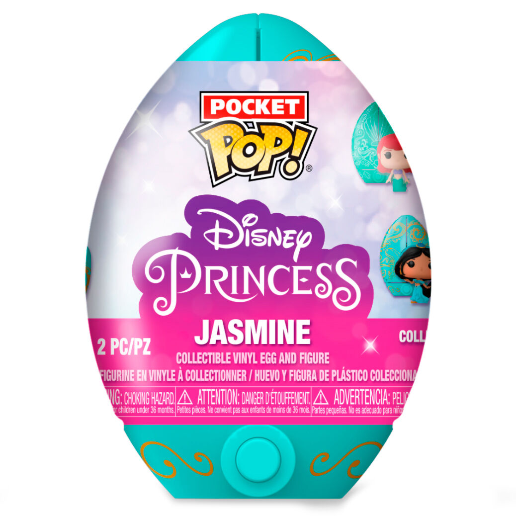 Figurine Funko Pocket POP Disney œuf avec un éclairage mettant en valeur les couleurs