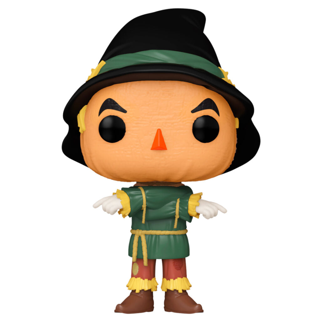 Figurine Funko POP de l'Épouvantail du Magicien d'Oz en vinyle de 9 cm dans sa boîte cadeau