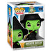 Détail de la figurine Funko POP Sorcière Maléfique The Wizard of Oz, montrant les couleurs et textures du vinyle sur fond blanc.