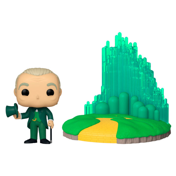 Figurine POP FUNKO El Mago de Oz avec détails précis et couleurs vives sur fond blanc