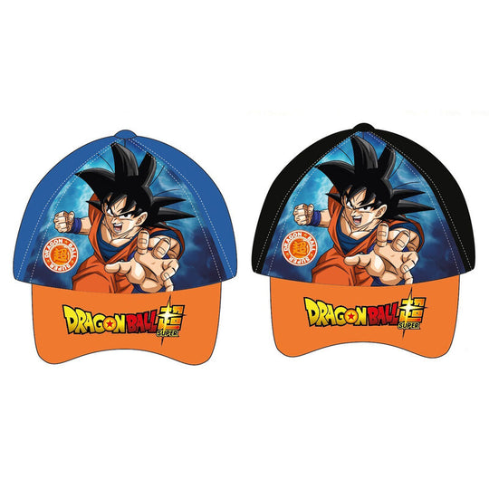 Casquette Dragon Ball assortie en polyester, taille 53-55cm, avec logo officiel TOEI ANIMATION