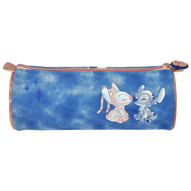 Peluche Disney Stitch officielle KIDS LICENSING vue de face avec détails précis de la fourrure