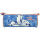 Gros plan sur le visage expressif de la peluche Stitch Disney, mettant en valeur ses grandes oreilles bleues