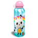 Détail de la bouteille en aluminium 500ml du set Gabbys Dollhouse avec logo Kids Licensing
