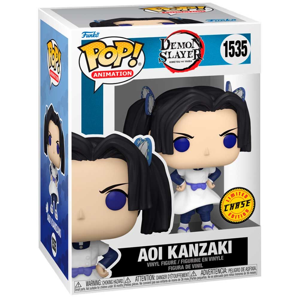 Photo de la boîte cadeau de la figurine Funko POP Aoi Kanzaki Demon Slayer Kimetsu no Yaiba
