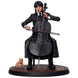 Figurine Wednesday Cello 15cm en PVC vue de face avec détails précis par SD TOYS