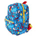 Gros plan sur les finitions en métal doré du sac à dos Loungefly Hello Kitty édition 50e anniversaire