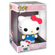 Détail de la figurine Hello Kitty Funko POP édition 50e anniversaire avec couleurs vives et finition soignée