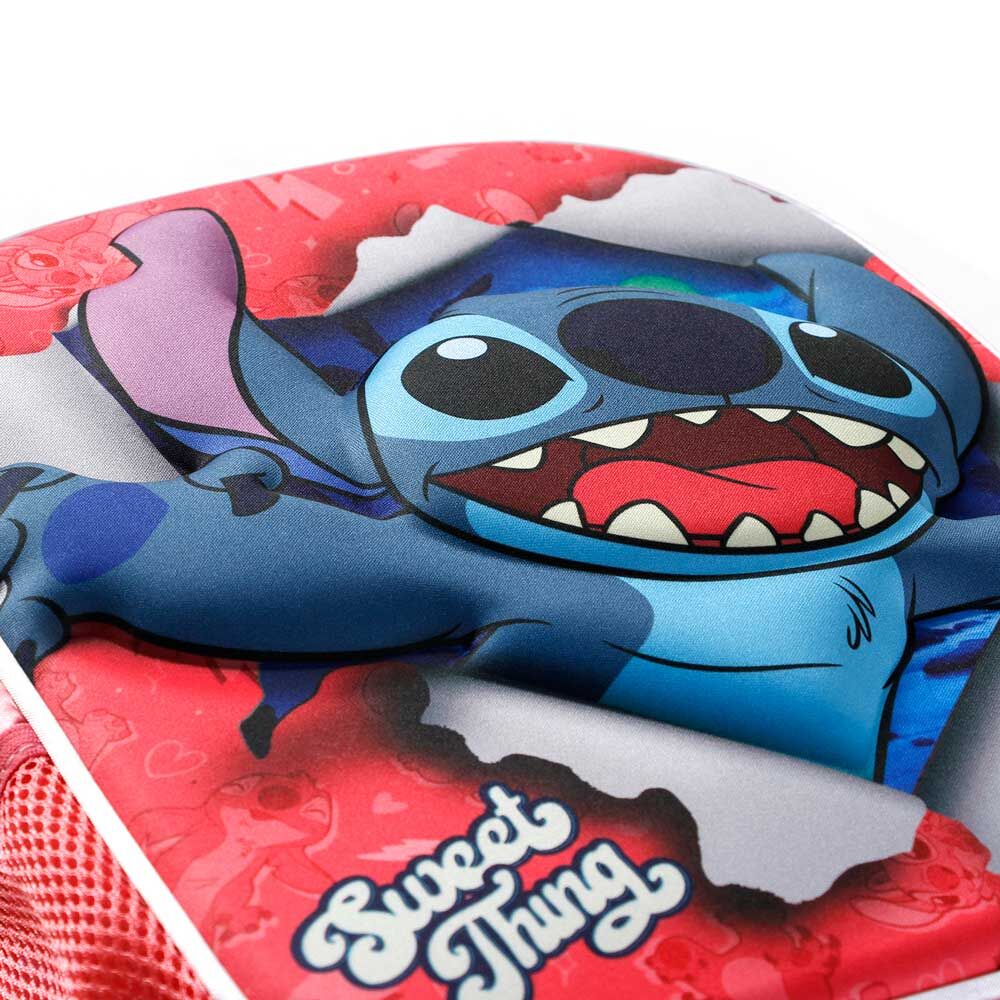 Présentation complète du sac à dos Disney Stitch KARACTERMANIA avec son design coloré