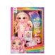 Poupée Bella Rainbow High Pyjama Party de 22 cm, articulée avec accessoires colorés pour enfants dès 4 ans
