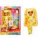 Accessoires inclus avec la poupée Sunny Rainbow High pour jeux créatifs et imaginatifs