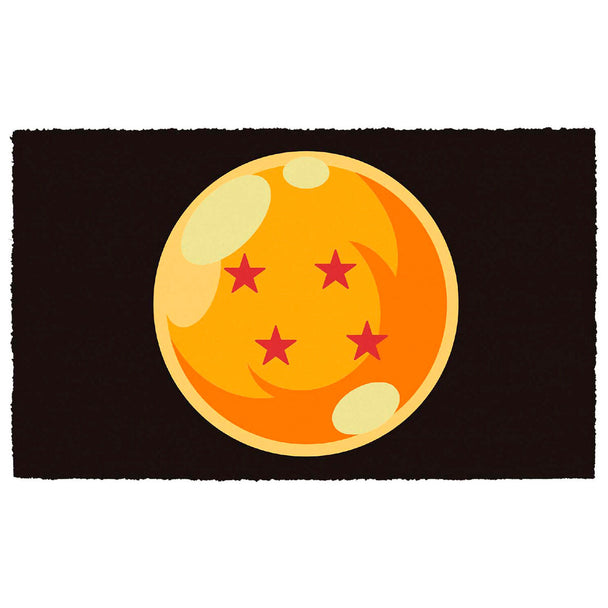 Paillasson Dragon Ball SD TOYS 60x40cm avec design coloré et motifs inspirés de la célèbre série animée, idéal pour l'entrée de la maison.