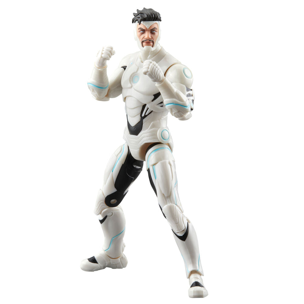 Figurine Superior Iron Man en pose dynamique montrant les articulations des bras et jambes
