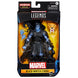 Figurine Black Winter Thor Marvel Legends 15cm vue de face avec marteau Mjolnir sombre