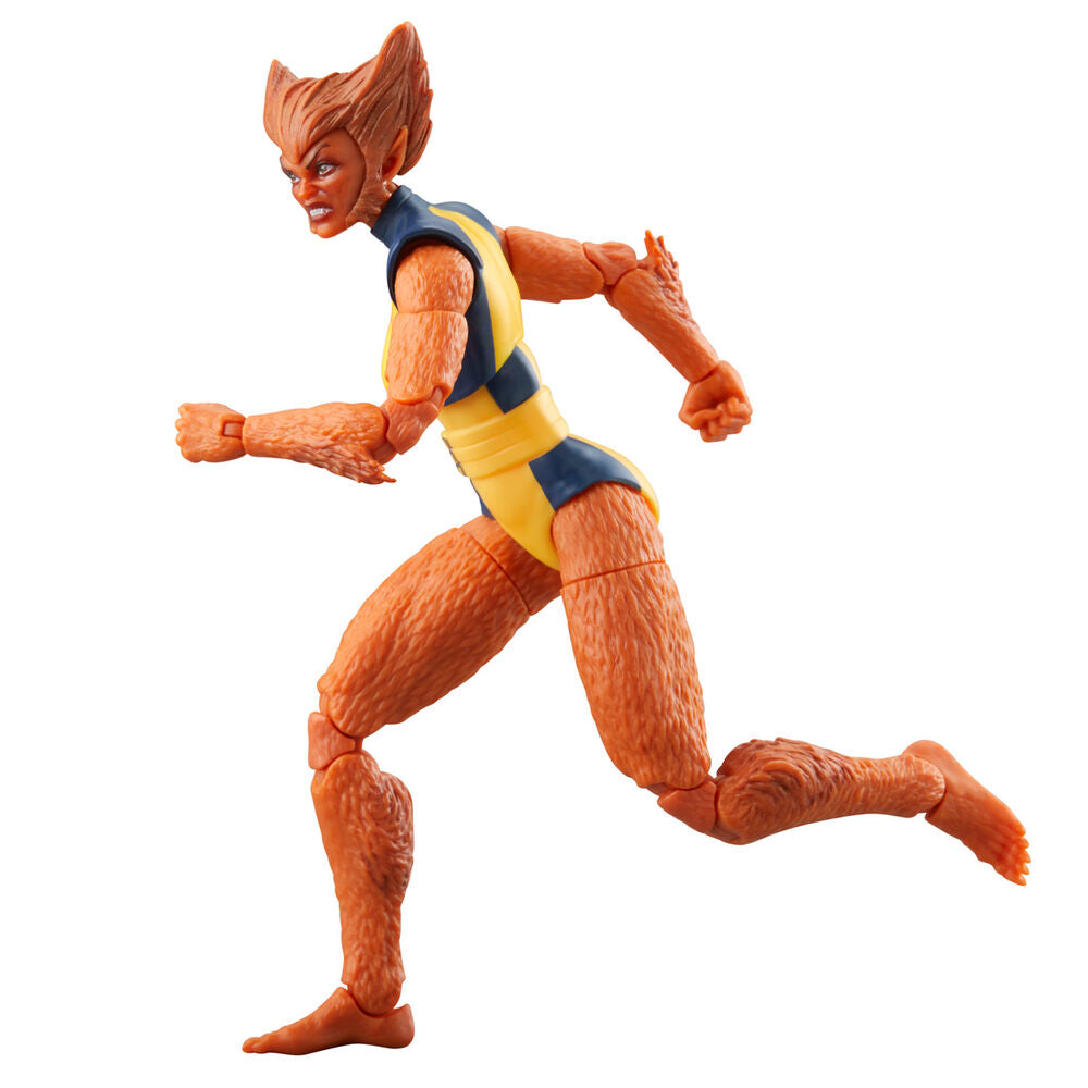 Figurine Wolfsbane en position dynamique avec articulation visible sur les bras et jambes