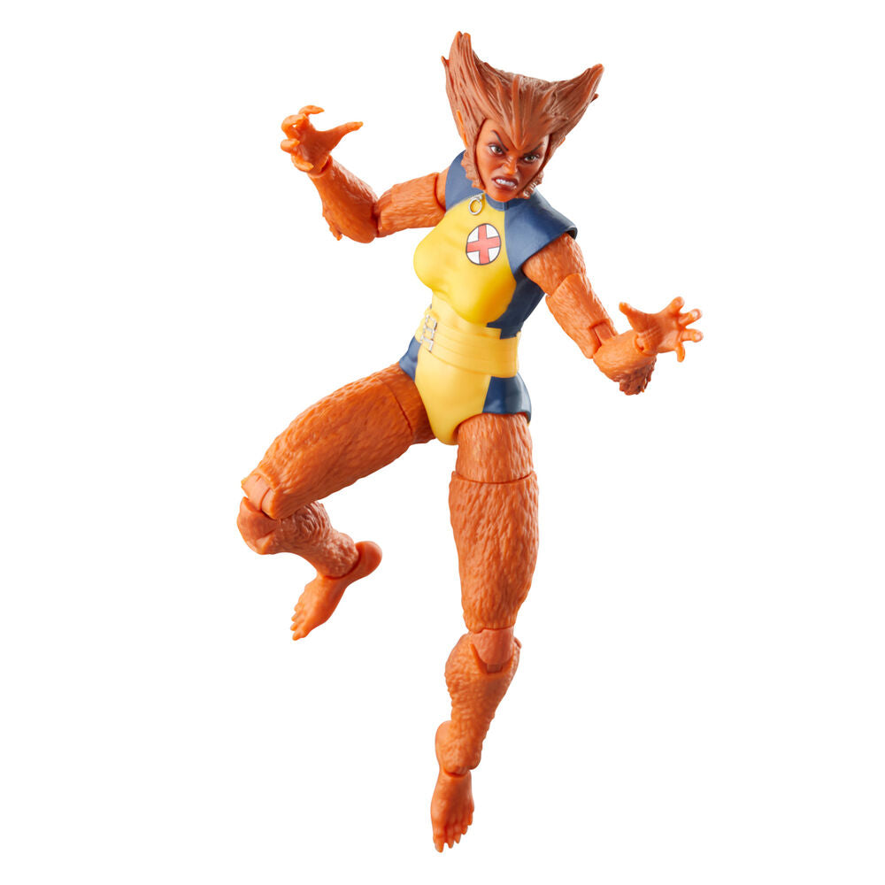 Détail des articulations flexibles permettant de multiples poses pour la figurine Wolfsbane
