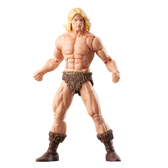 Figurine Ka-Zar Marvel Legends avec mains interchangeables présentées