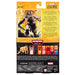 Détail des articulations de la figurine Ka-Zar pour poses variées